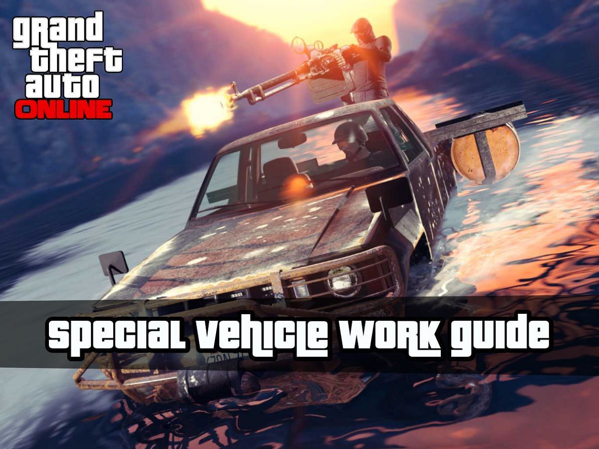 The Special Vehicle Work mission provides a great multiplayer experience in GTA Online (Image via Rockstar Games)