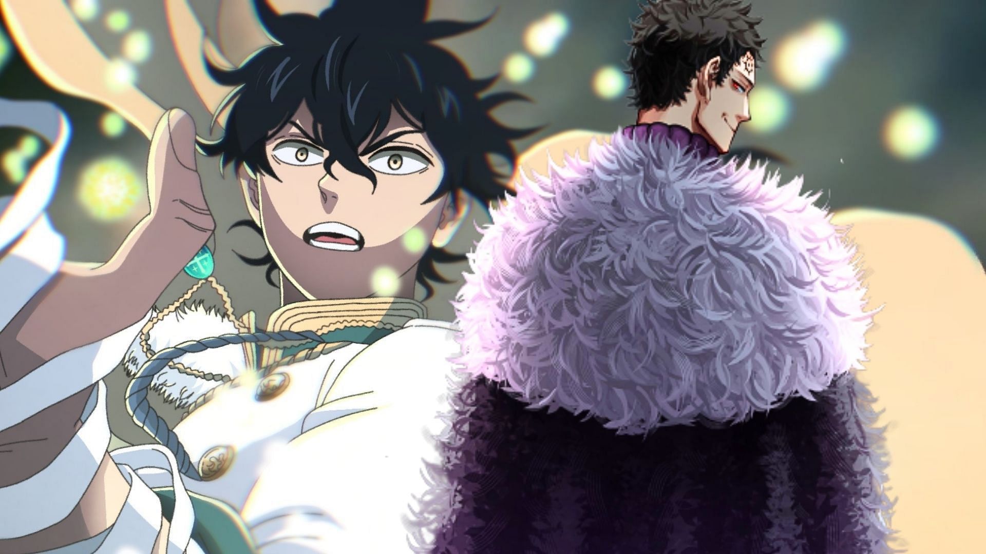Yuno and Lucius as seen in Black Clover