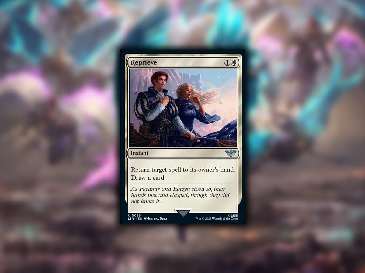 Reprieve in Magic: The Gathering (Image via Wizards of the Coast)