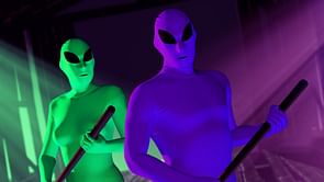 How to get purple and green alien suits in GTA Online