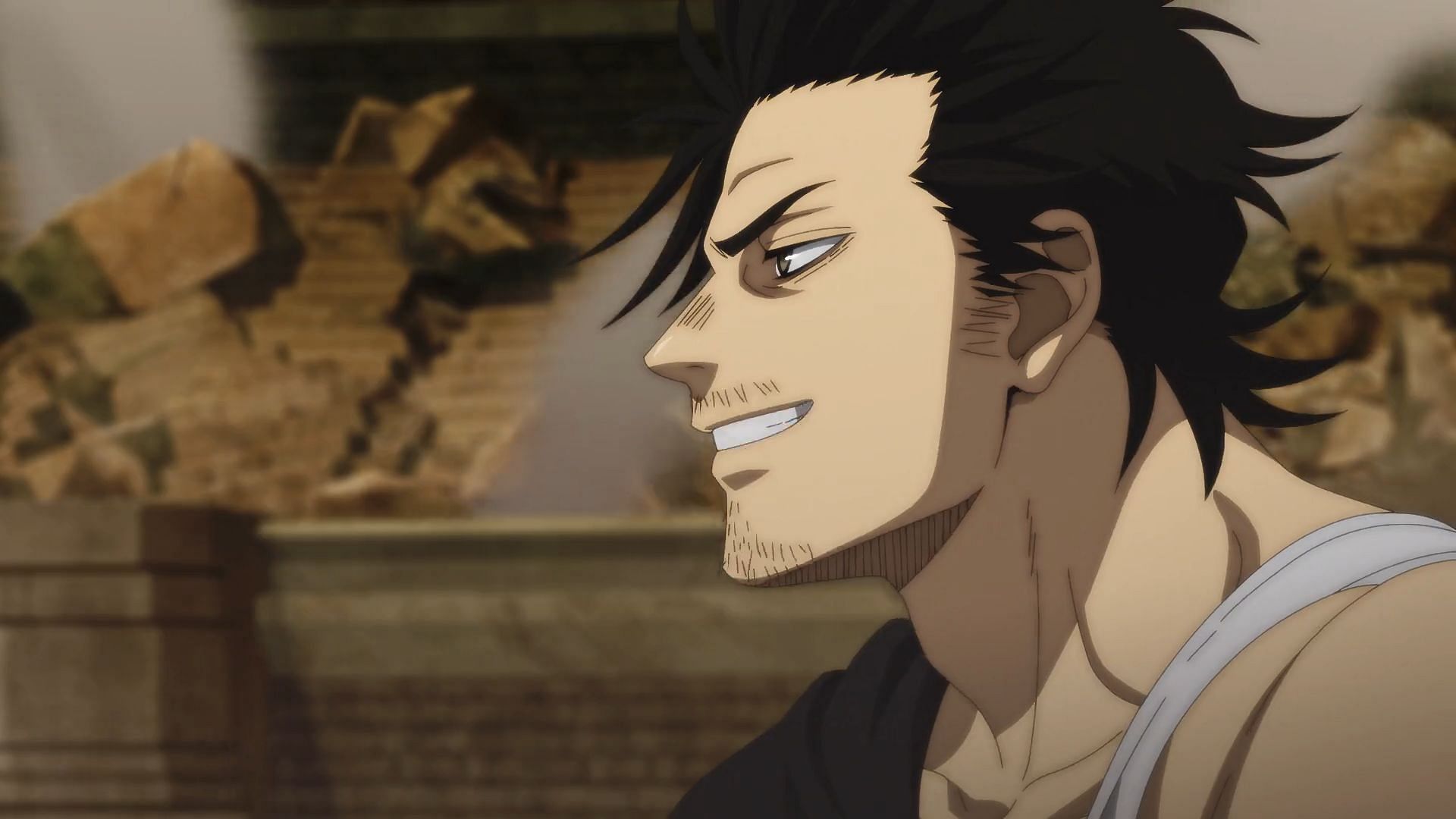 Yami Sukehiro, as seen in the Black Clover movie trailer (Image via Studio Pierrot)