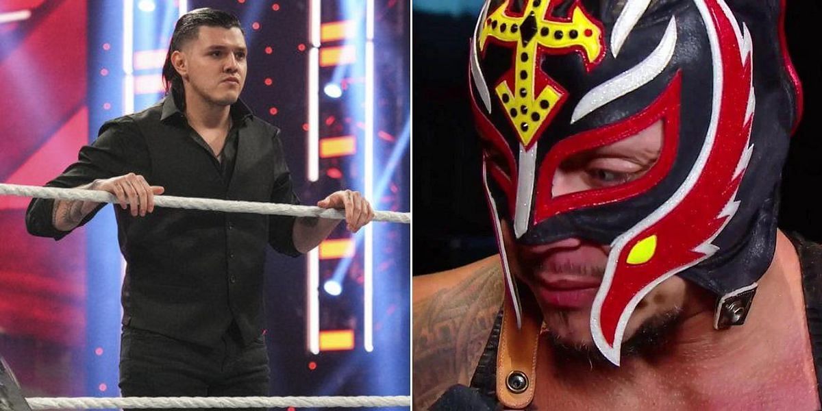 Dominik and his father Rey Mysterio are now rivals