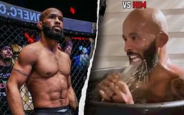 Demetrious Johnson stars in a hilarious ‘built different’ video of him soaking in an ice bath