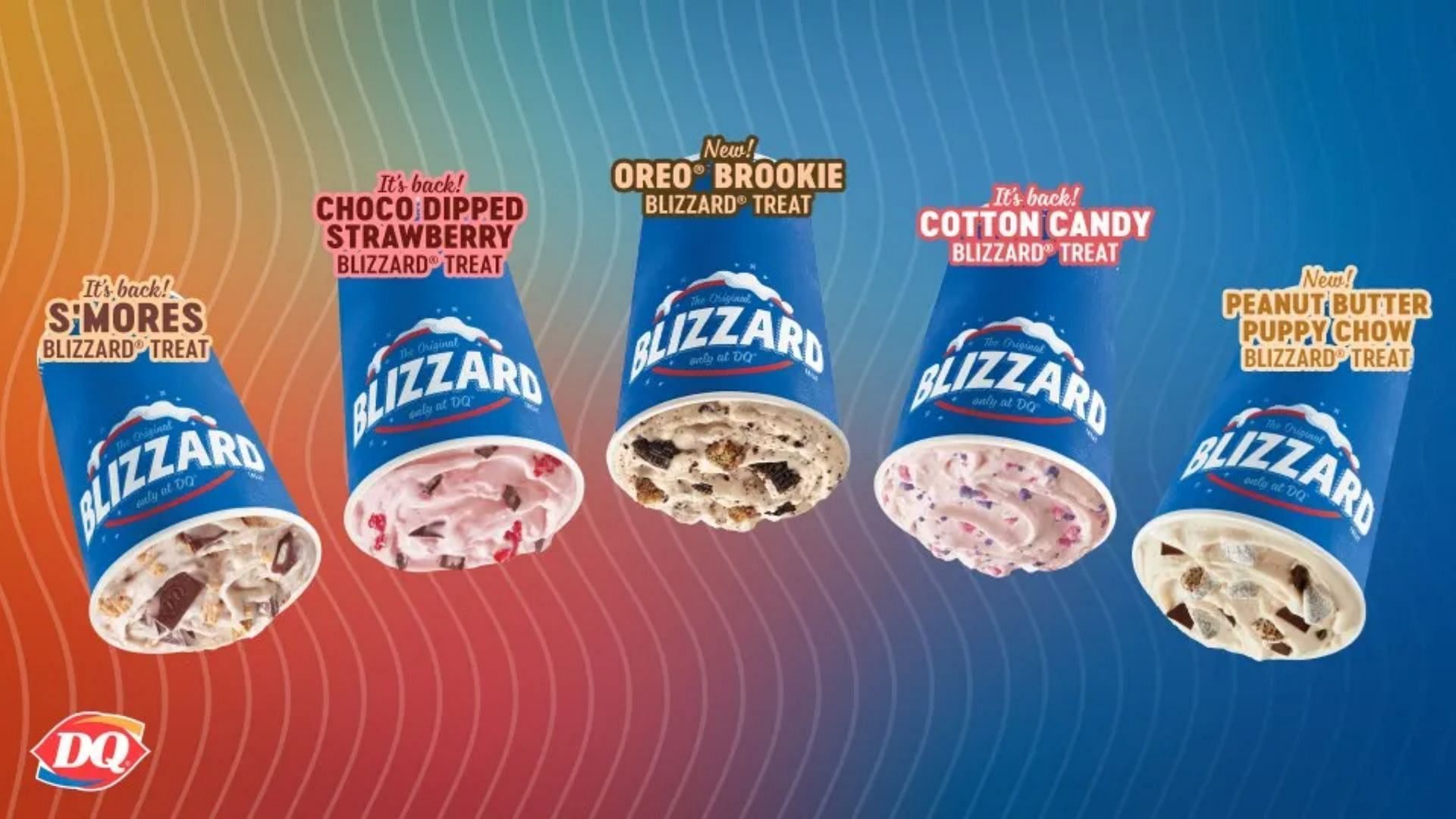 fans will be able to enjoy a wide range of returning and new Blizzard Treat flavors during the celebratory event starting April 10 (Image via Dairy Queen)