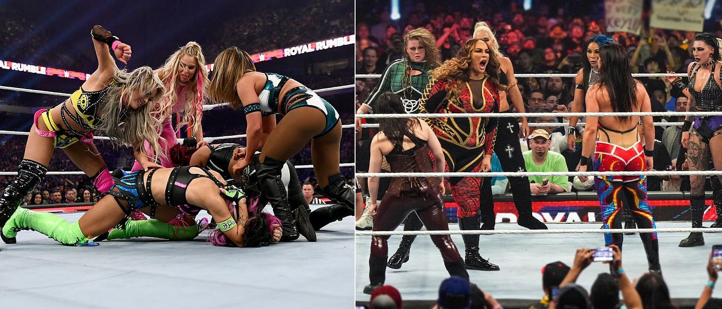 Nia Jax made a surprise appearance in The Royal Rumble