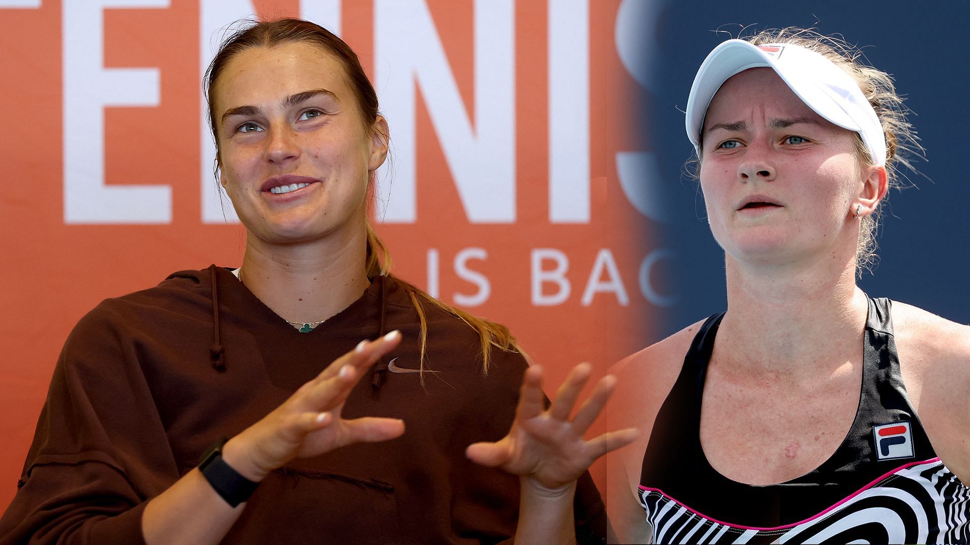 Aryna Sabalenka responds hilariously to the reporter in her post match interview 