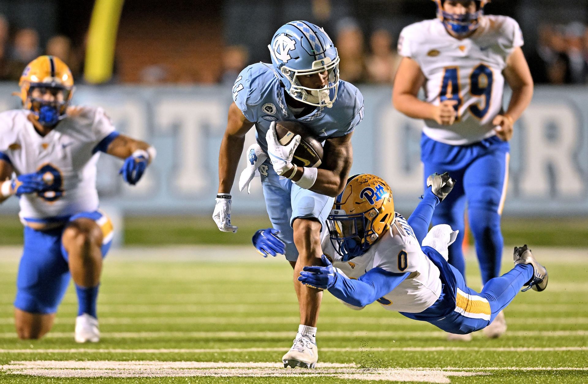 Josh Downs - Pittsburgh v North Carolina