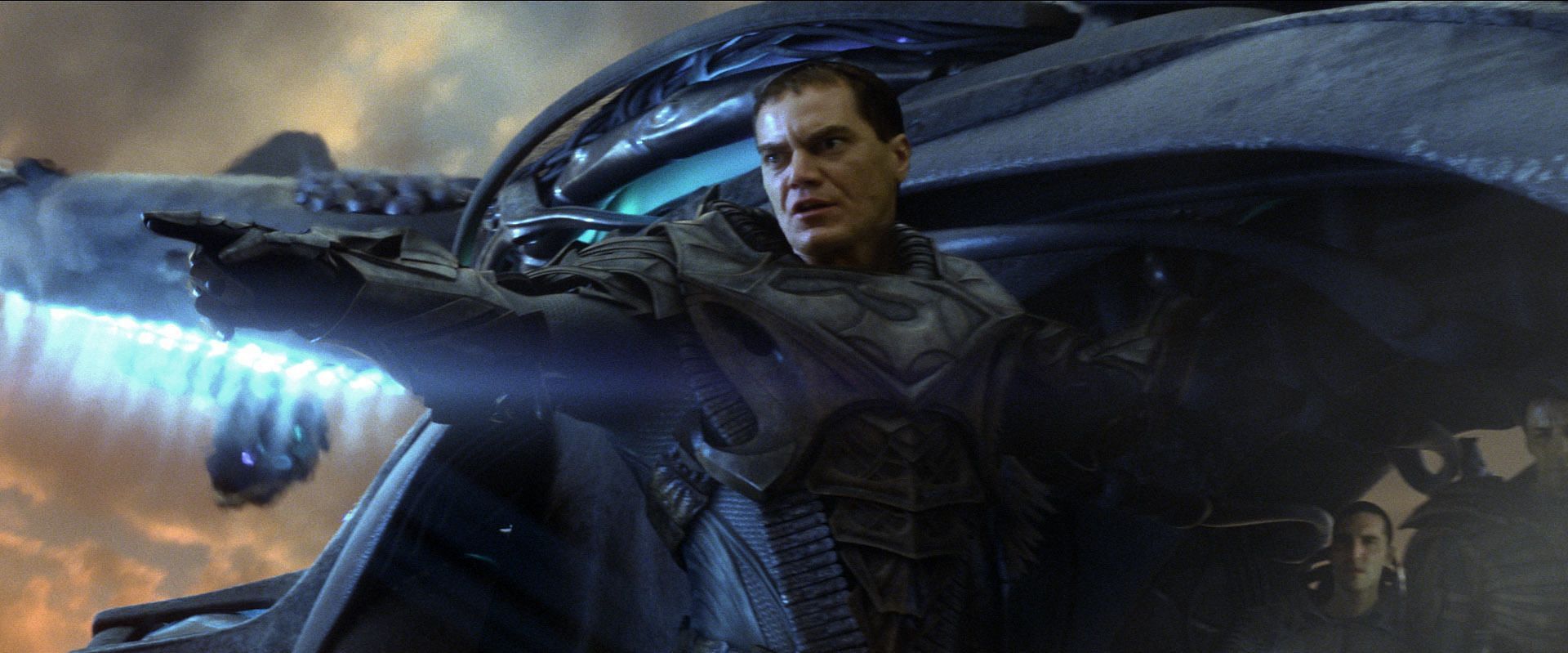Michael Shannon as General Zod (Image via Warner Bros)