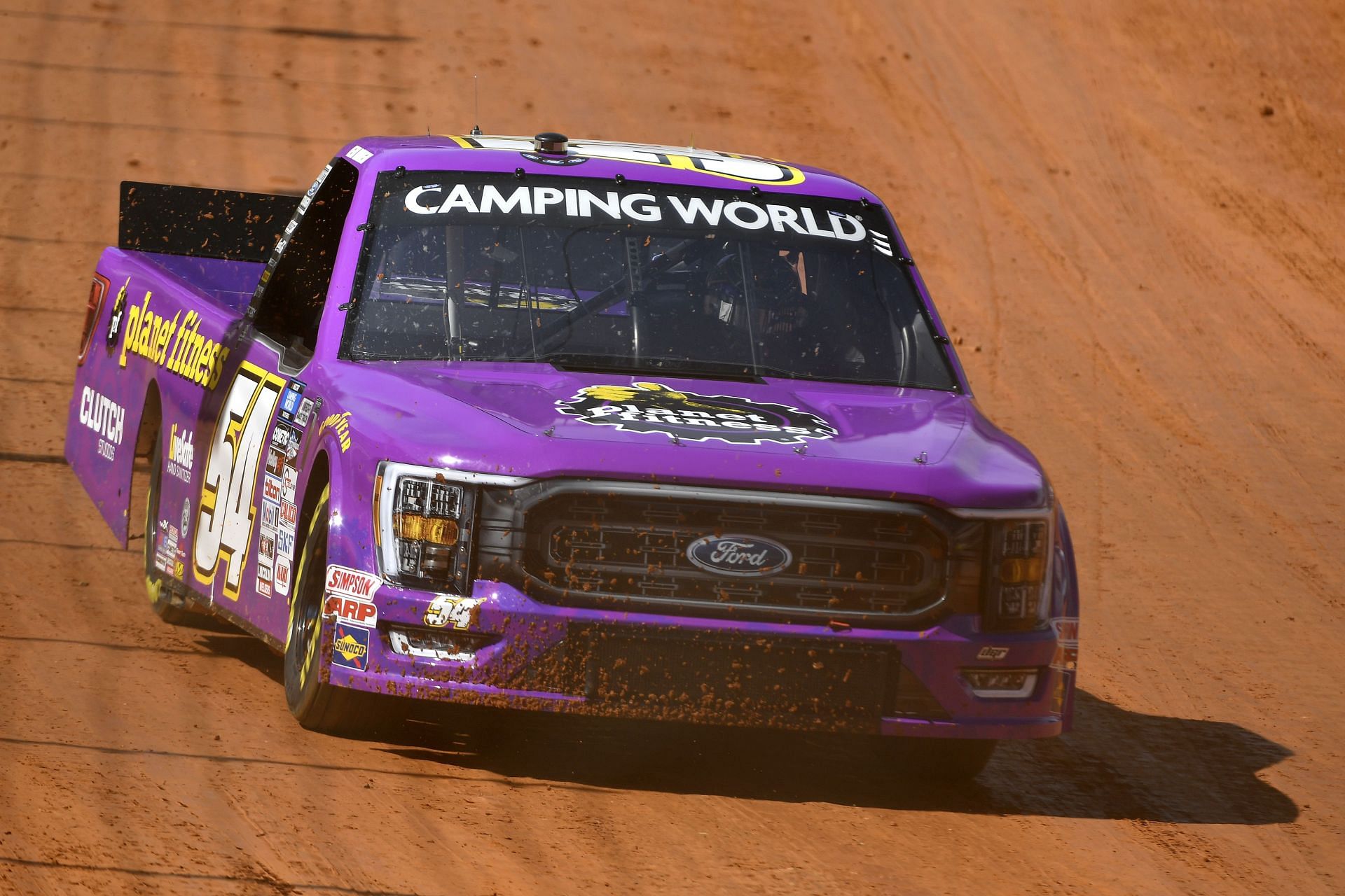 NASCAR Camping World Truck Series Pinty&#039;s Truck Race on Dirt - Practice