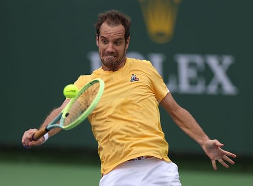 Richard Gasquet at the BNP Paribas Open