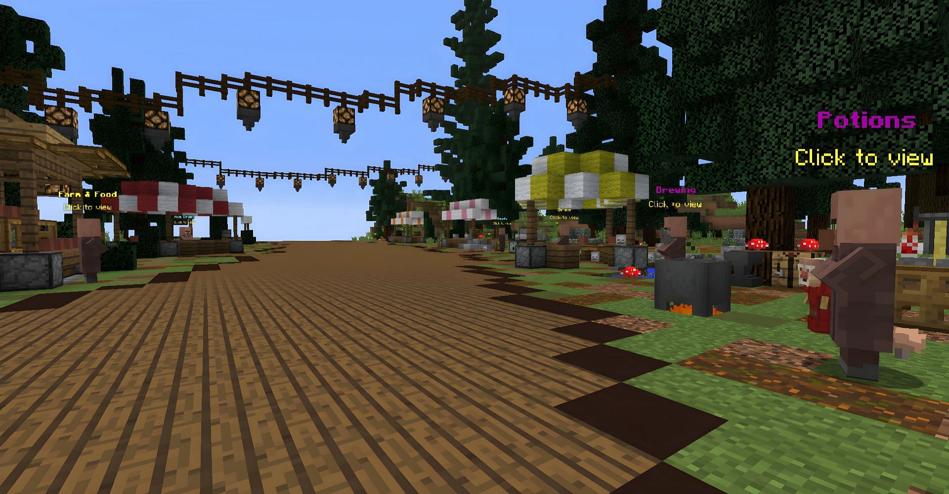 OreoMC is a fantastic survival server for those just starting (Image via Mojang)