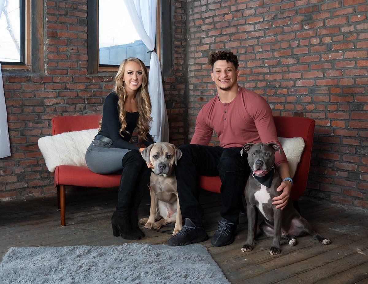 Brittany and Patrick Mahomes have two dogs