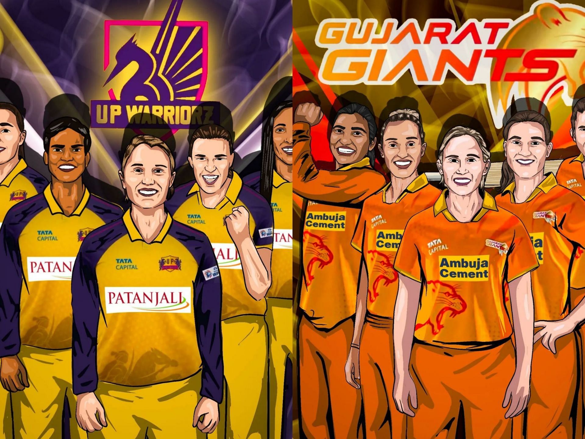 UP Warriorz are set lock horns with Gujarat Giants in Match 3 of the WPL 2023 [Pic Credit: Sportskeeda]