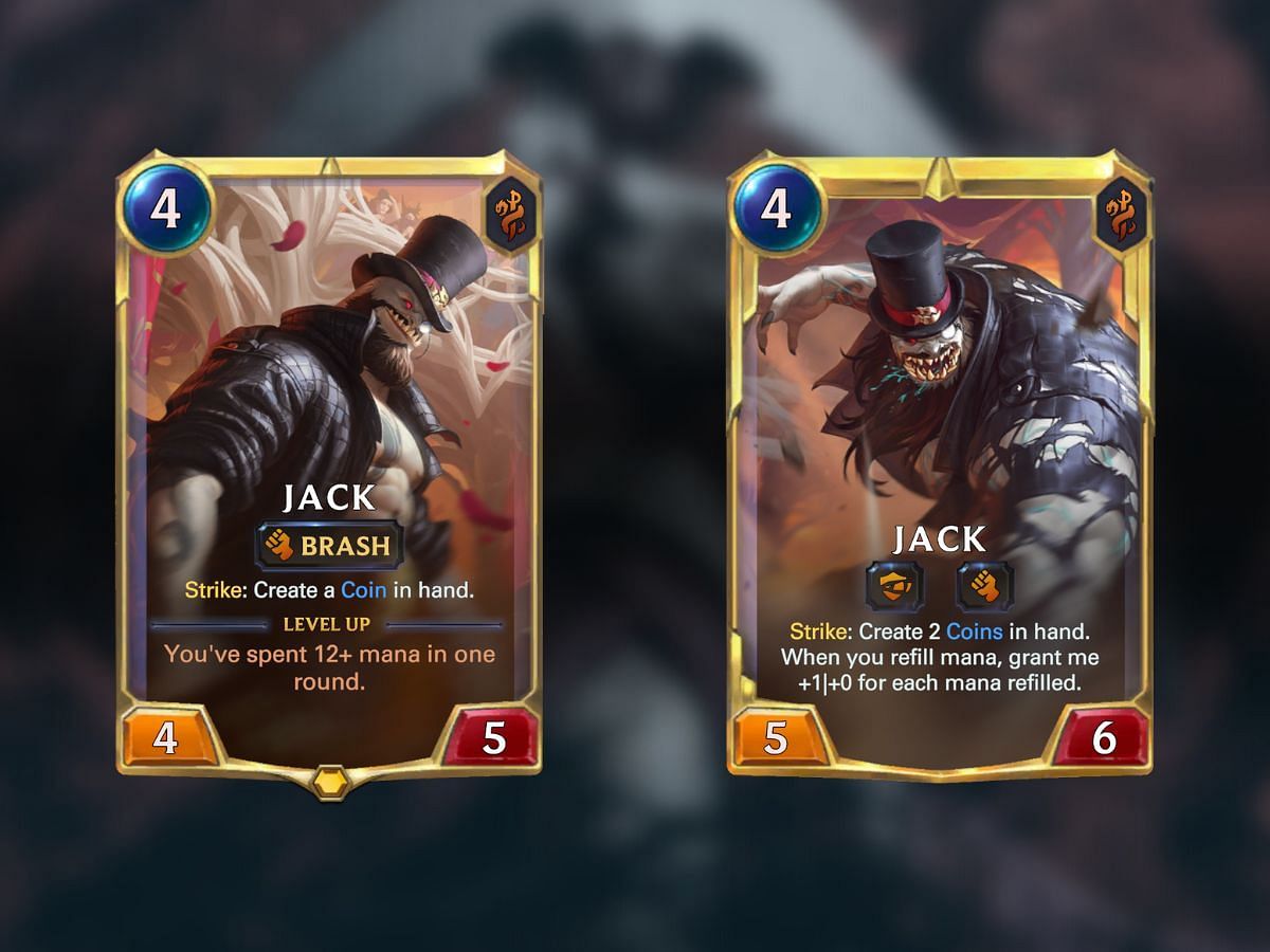 Here&#039;s what Jack can do in Legends of Runeterra (Image via Riot Games)