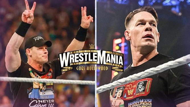 John Cena's original plans for WrestleMania saw him set to face two top stars instead of current champion - Reports