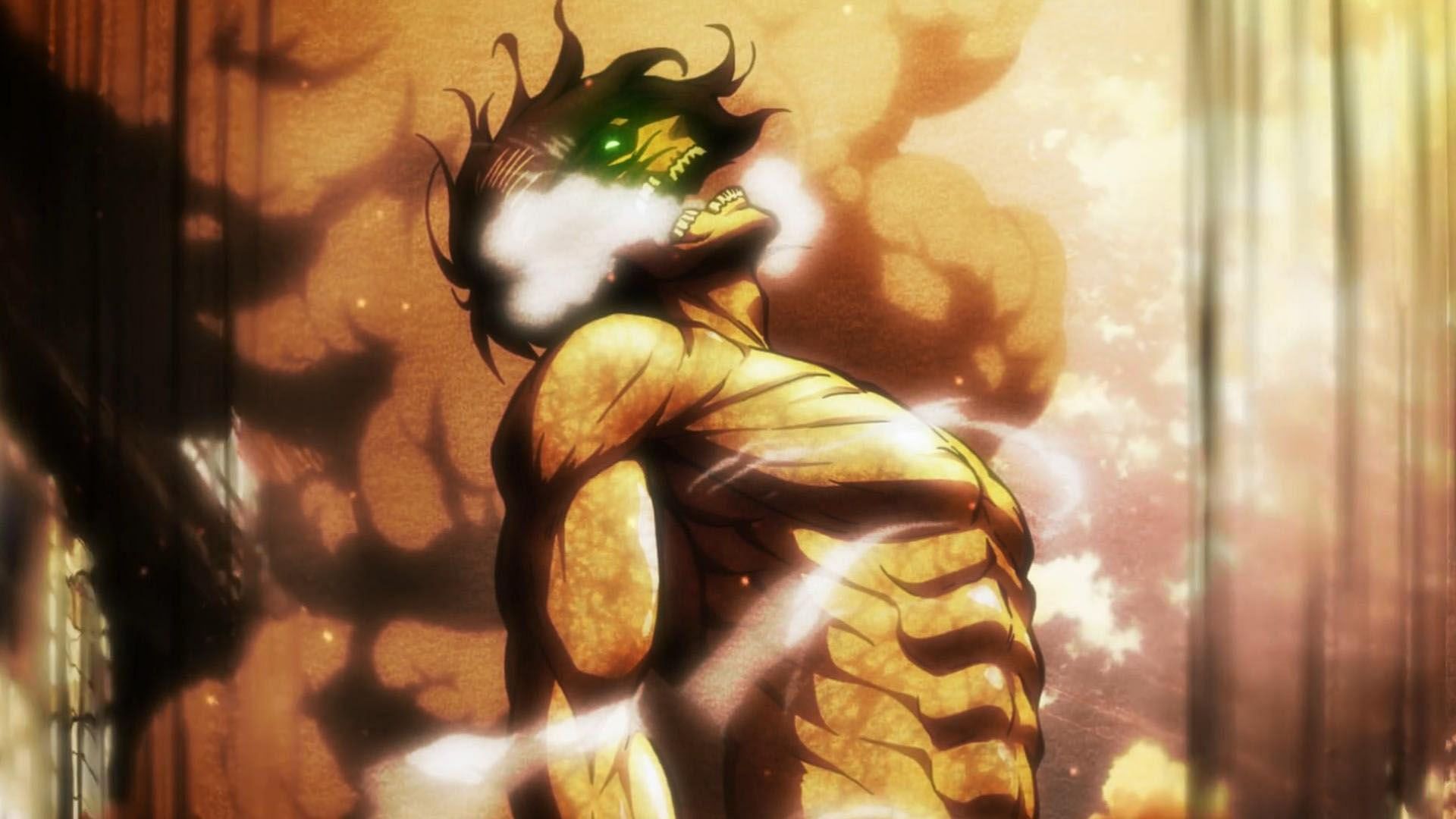 Eren's First Transformation (Image via Wit studios)