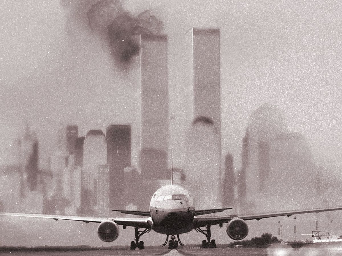 TMZ investigates the 9/11 fifth plane, United Flight 23 (Image via FOX)