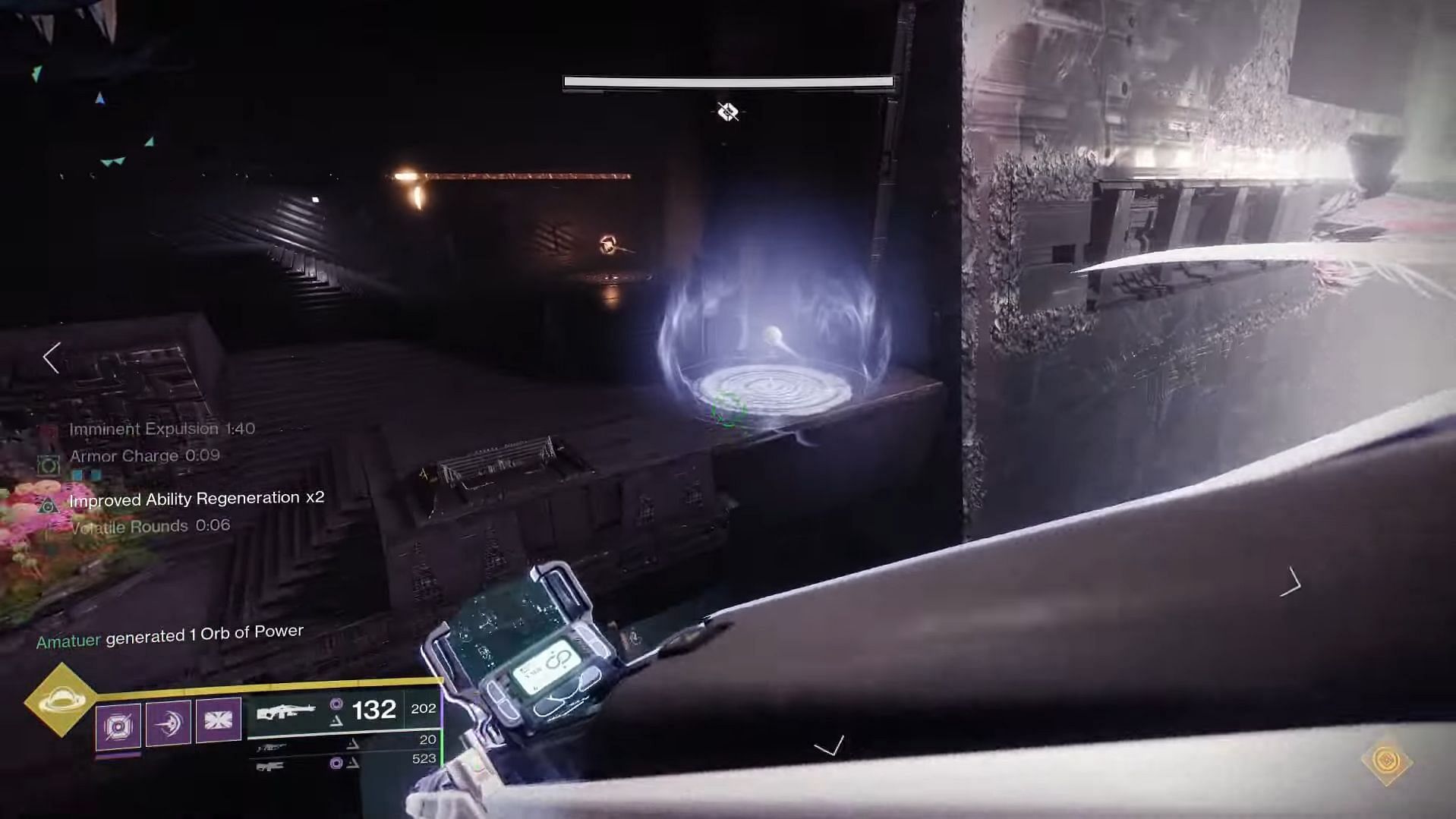 Destiny 2 Light orb (Image via KackisHD)