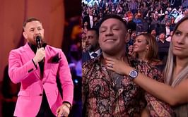 Conor McGregor addresses the Dee Devlin 'massage' moment captured by crowd cam at UFC 285