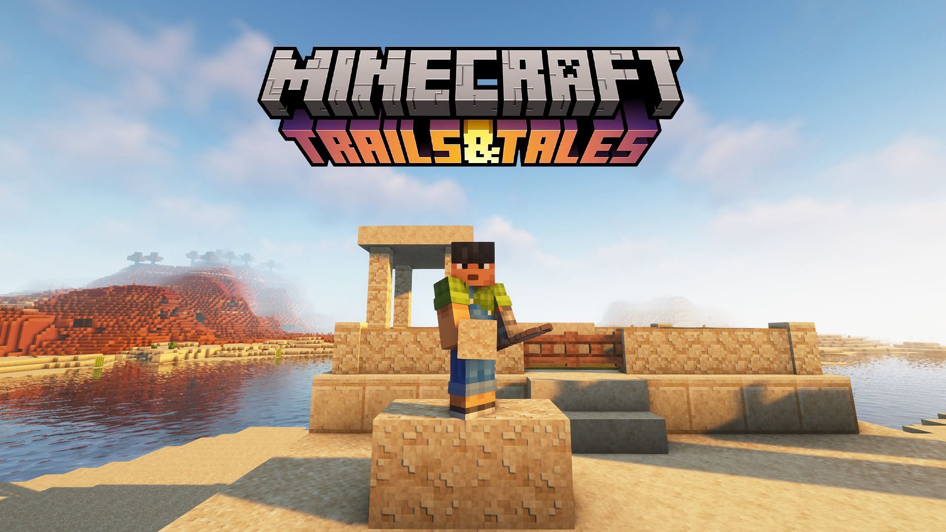 Suspicious sand in Minecraft Trails &amp; Tales update (Image via Mojang)