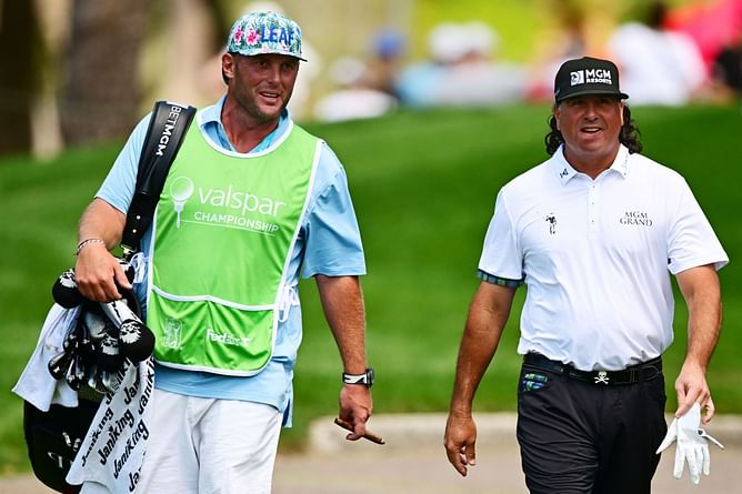 Real reason explained on why caddies wear nicknames on bibs at Valspar Championship