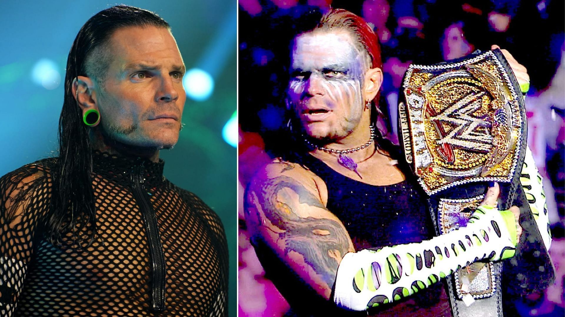 Jeff Hardy is a former multi-time world champion in WWE
