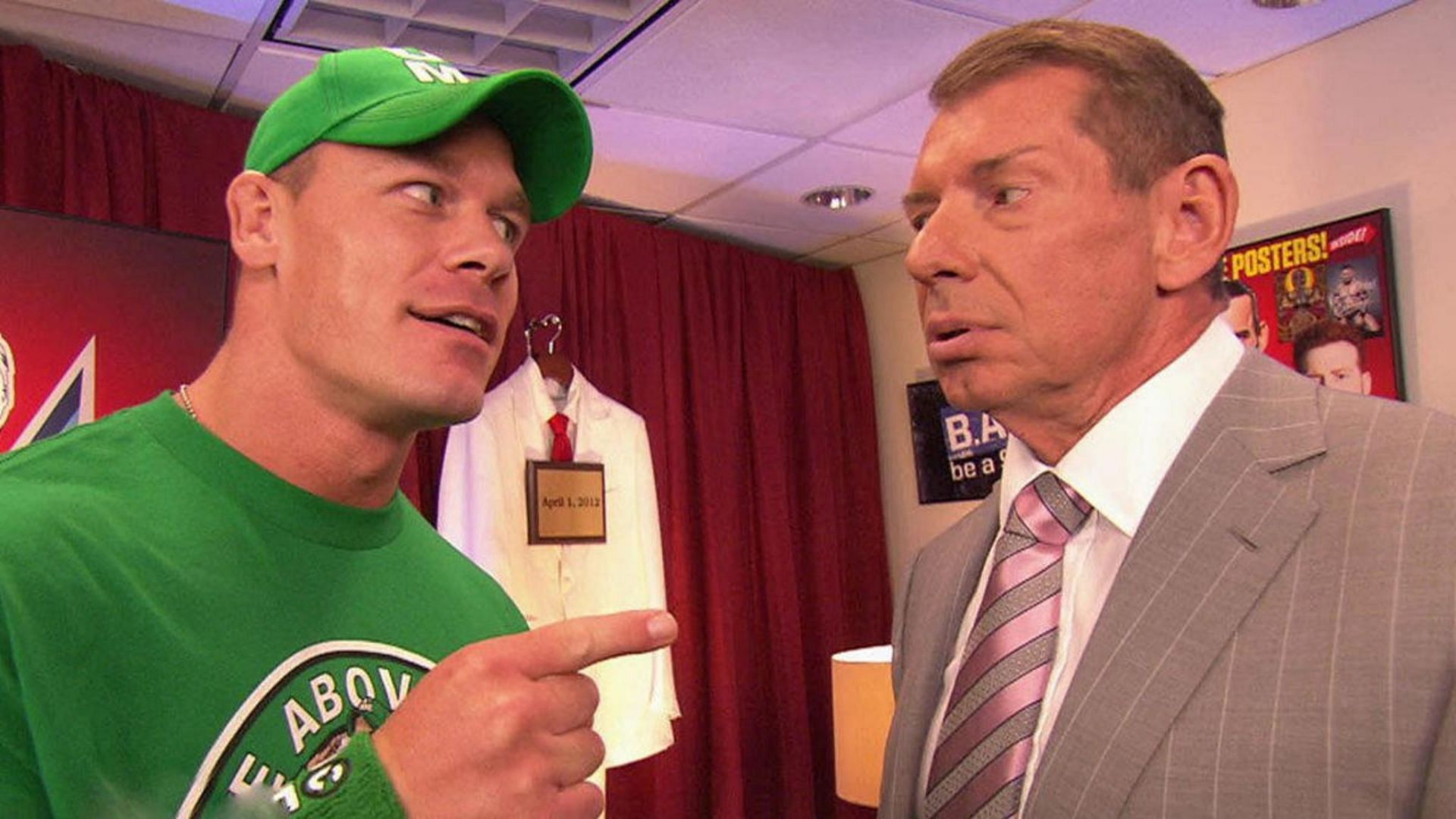 John Cena is friends with WWE Executive Chairman Vince McMahon