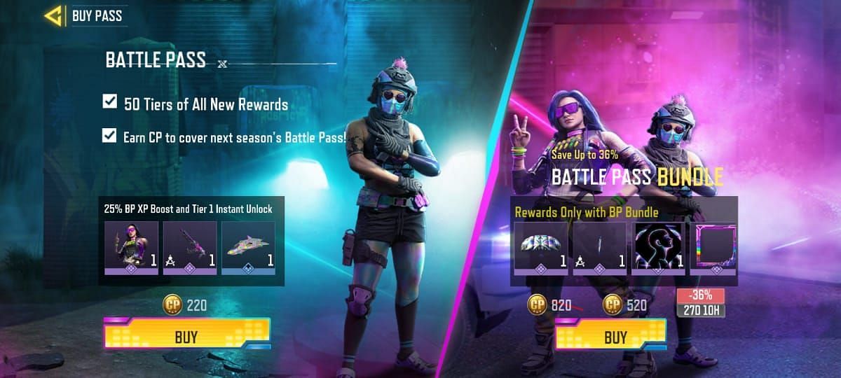 Price of the Season 3 Battle Pass (Image via Activision)