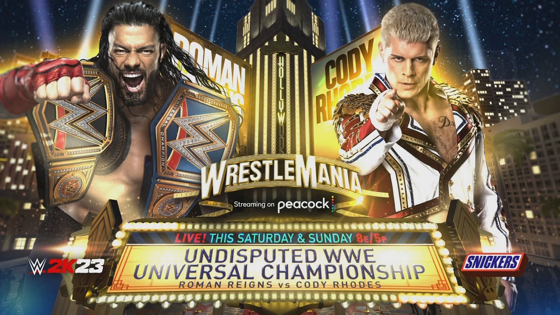 Roman Reigns Beats Cody Rhodes At WWE WrestleMania 39