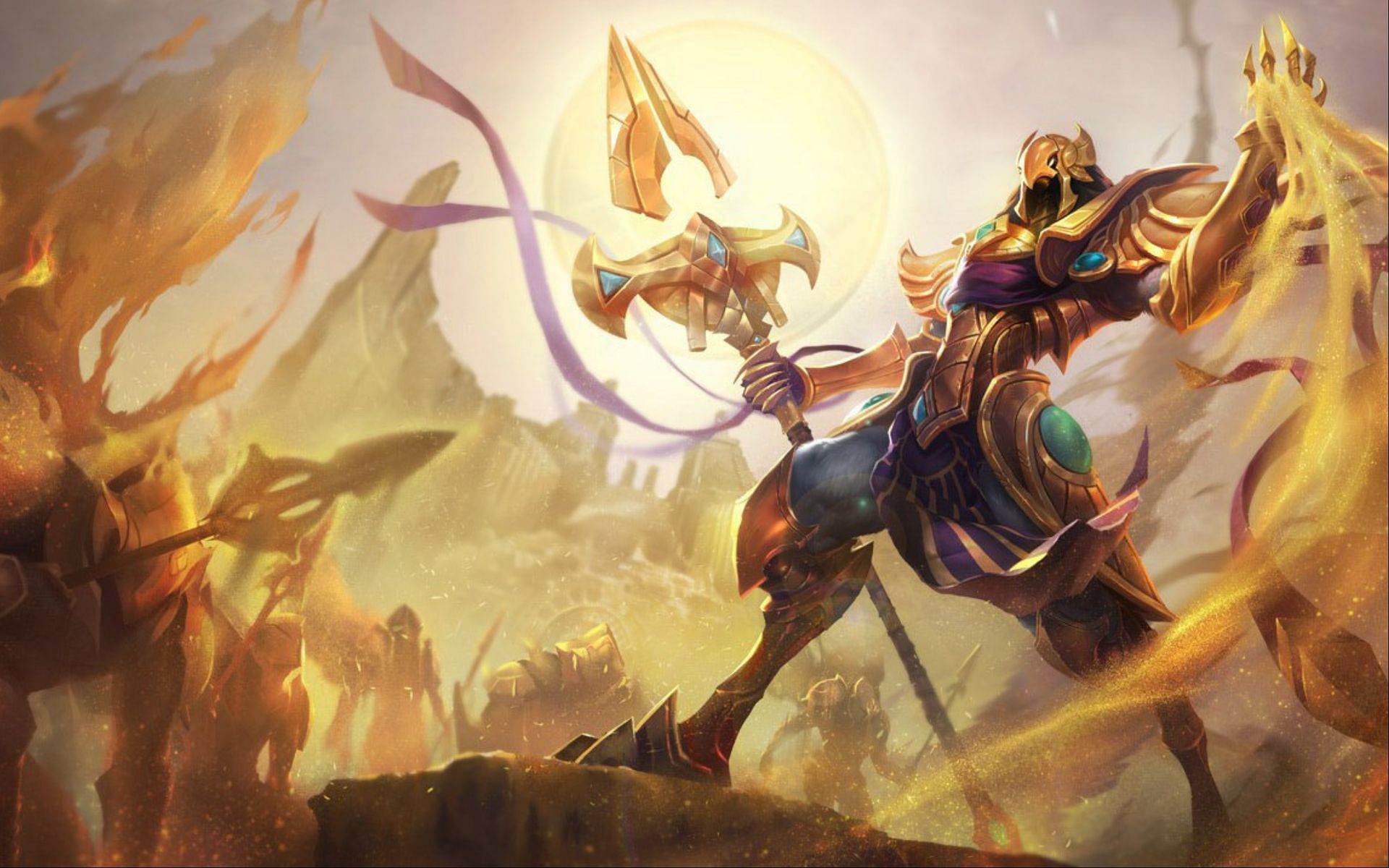 Azir is set to receive major balance changes in patch 13.07 (Image via Riot Games)