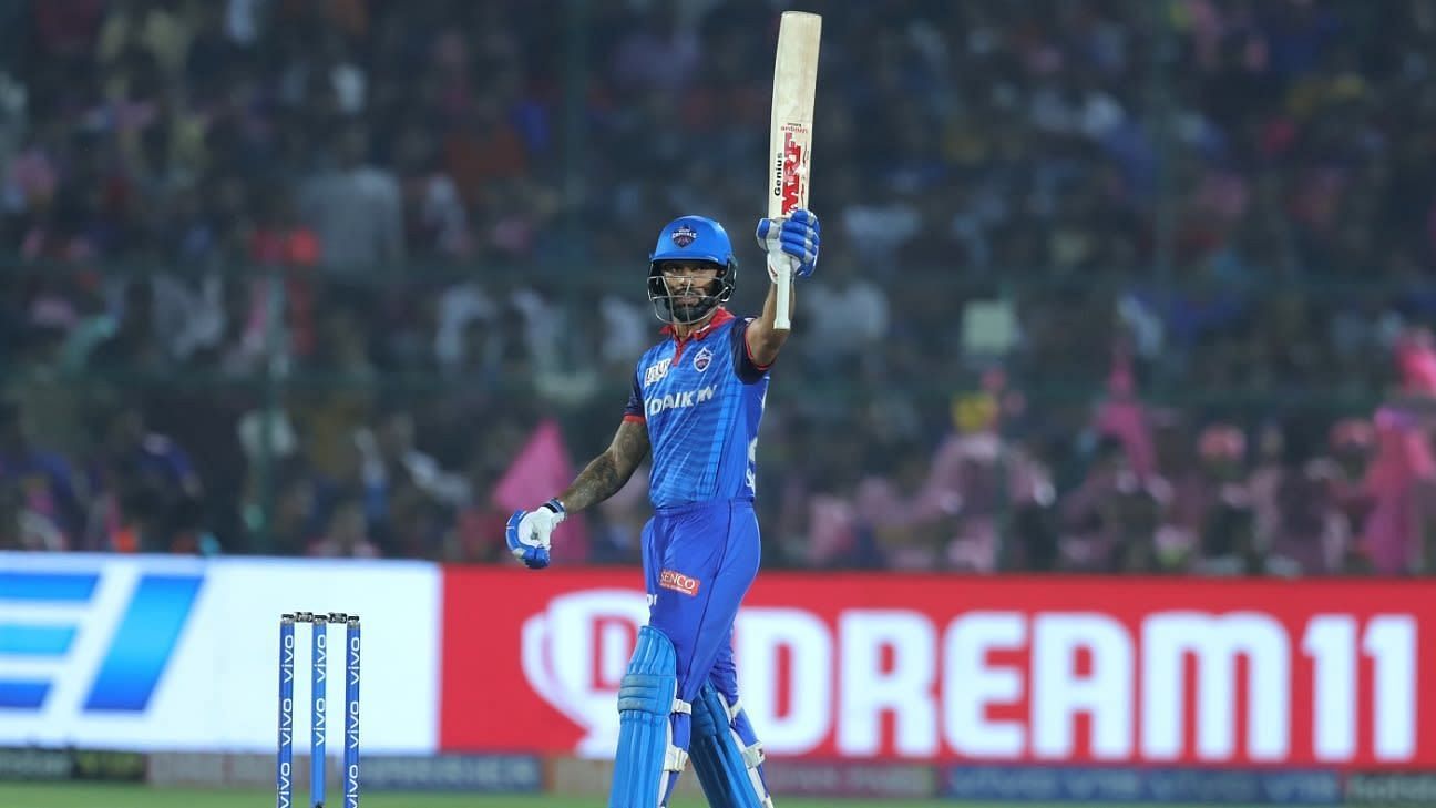 Shikhar Dhawan returned to the Capitals in 2019