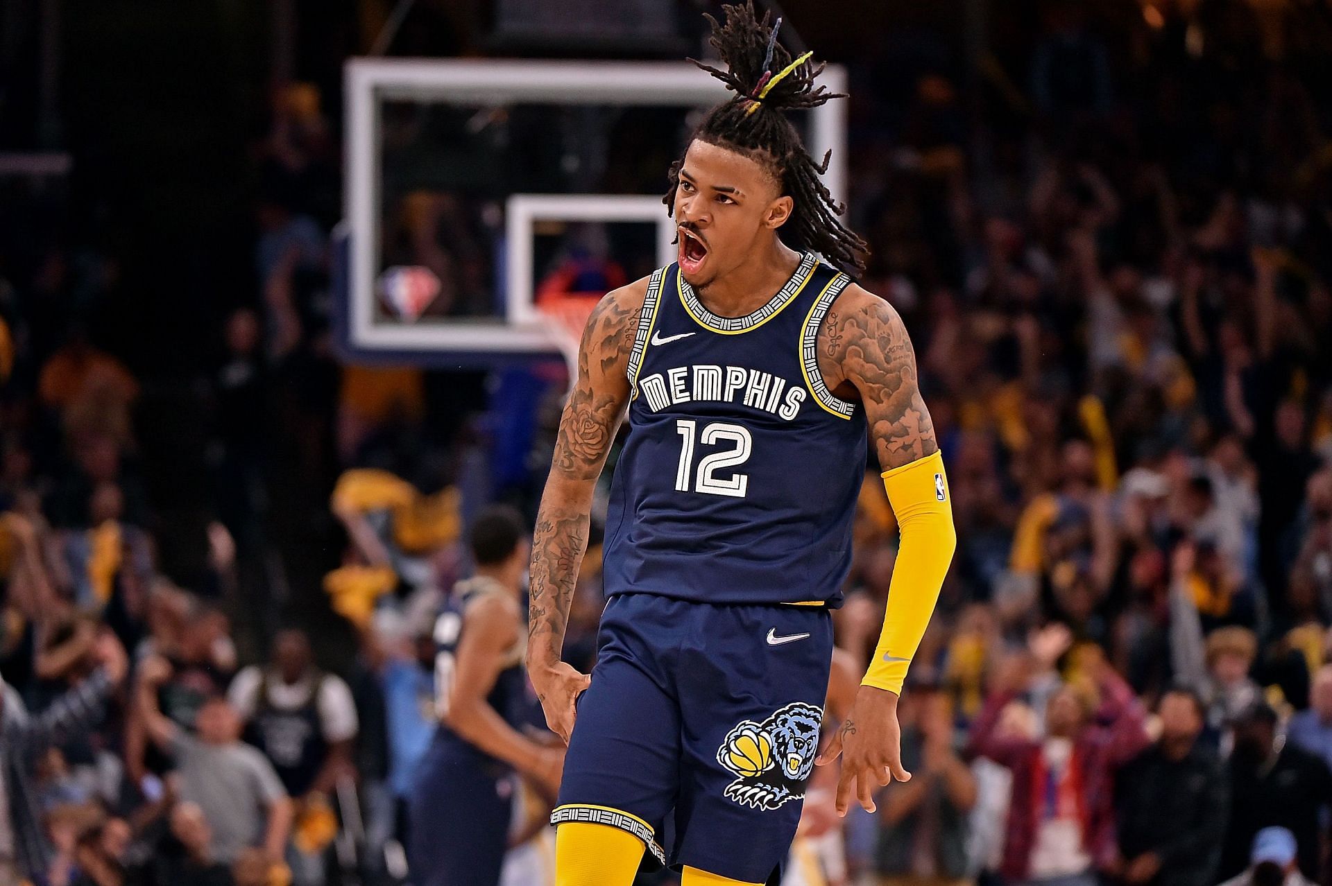 Ja Morant of the Memphis Grizzlies