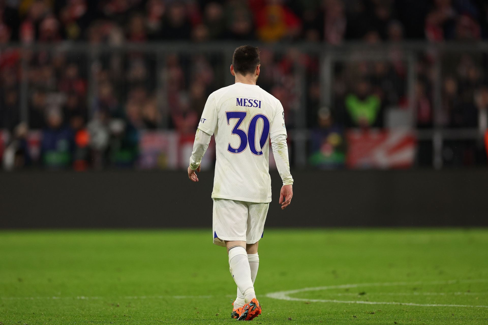 Lionel Messi in action for PSG.