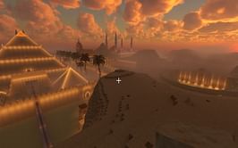 Minecraft player showcases their impressive desert build