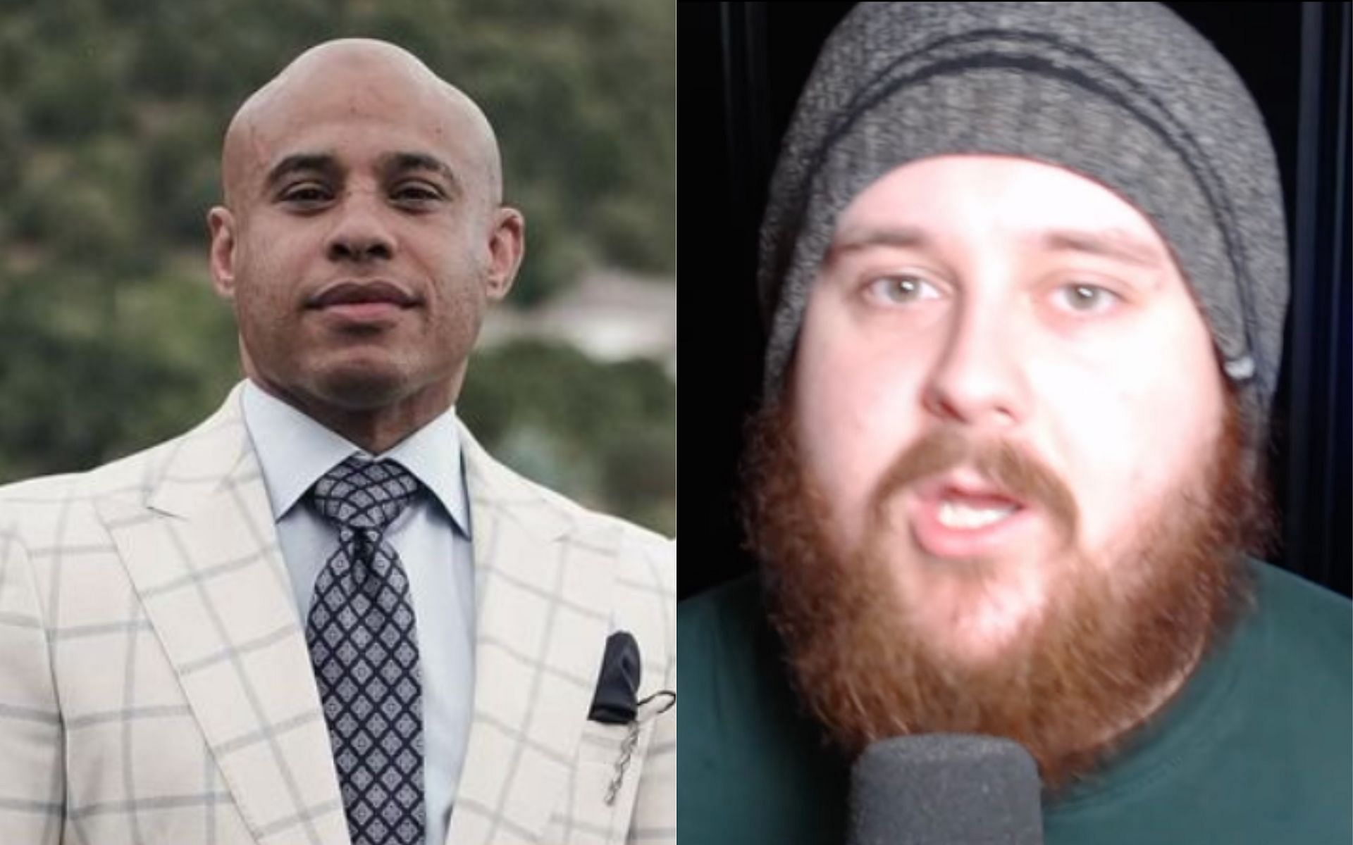 Ali Abdelaziz [Left] The MMA Guru [Right] [Images courtesy: @aliabdelaziz (Instagram) and The MMA Guru (YouTube)]