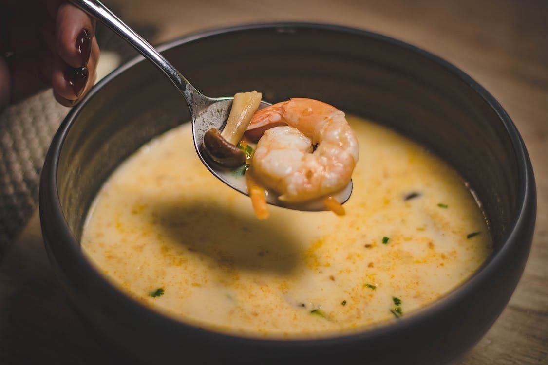 Soup can be made with a wide variety of ingredients. (Image via Pexels/Valeria Boltneva)