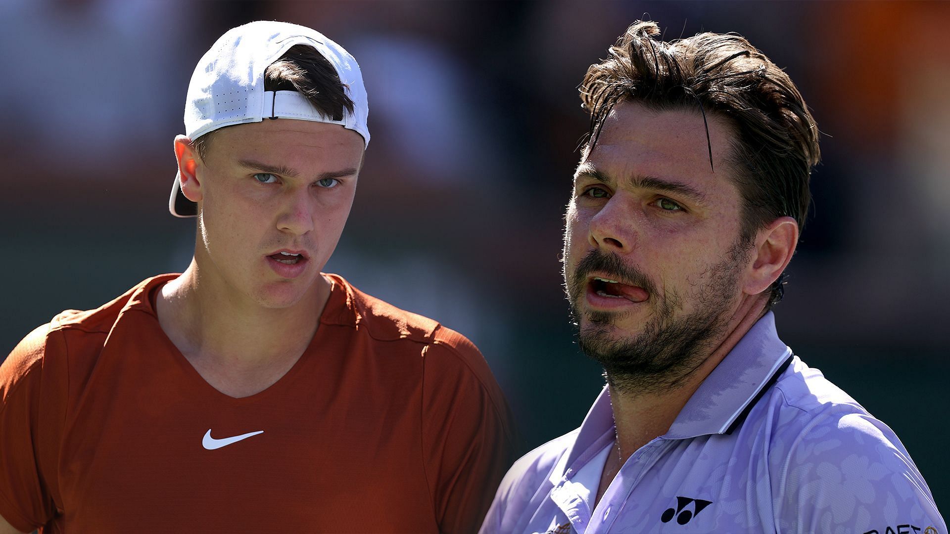 Holger Rune and Stan Wawrinka 