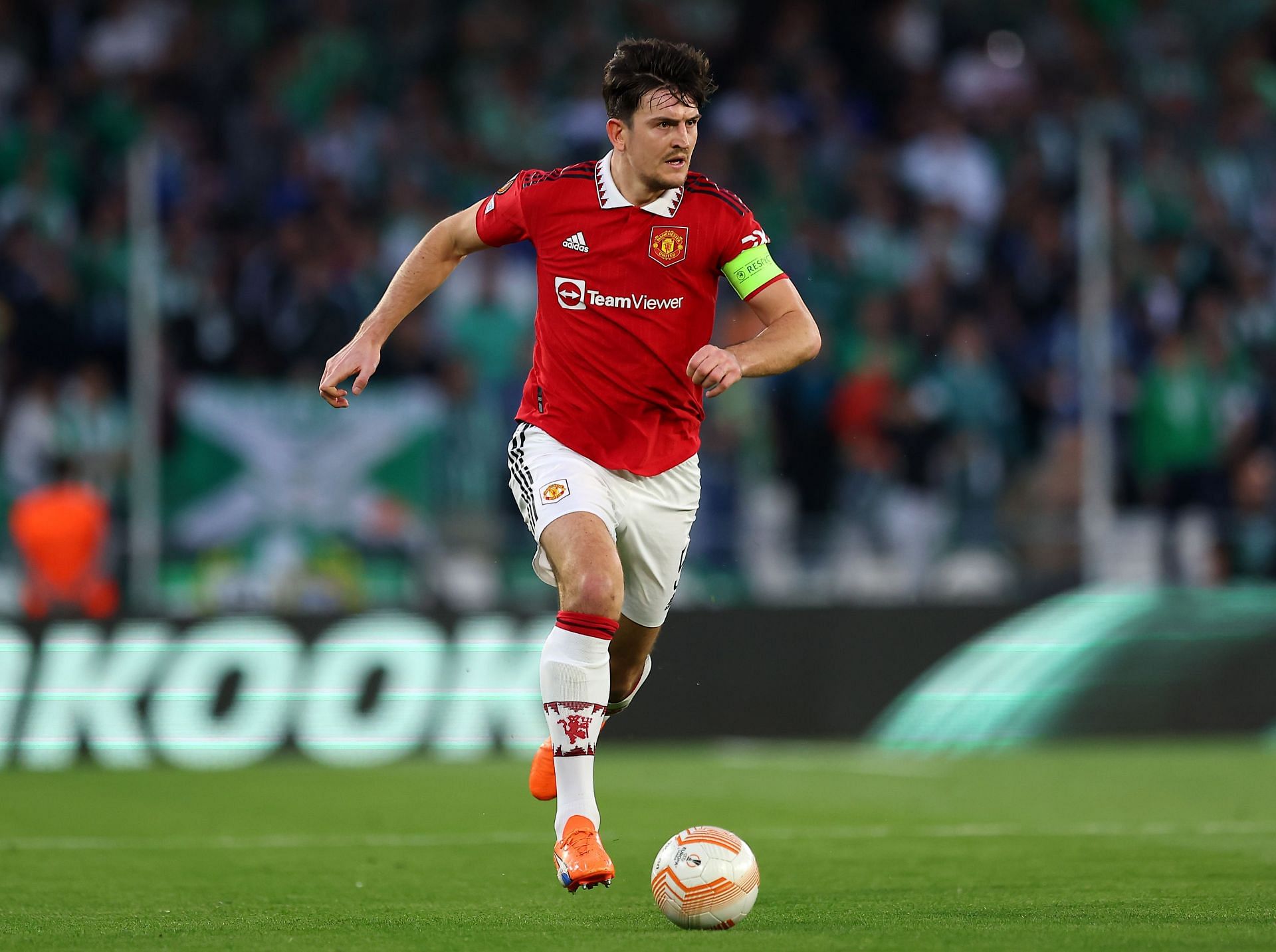 Harry Maguire has been a peripheral figure at Old Trafford this season.