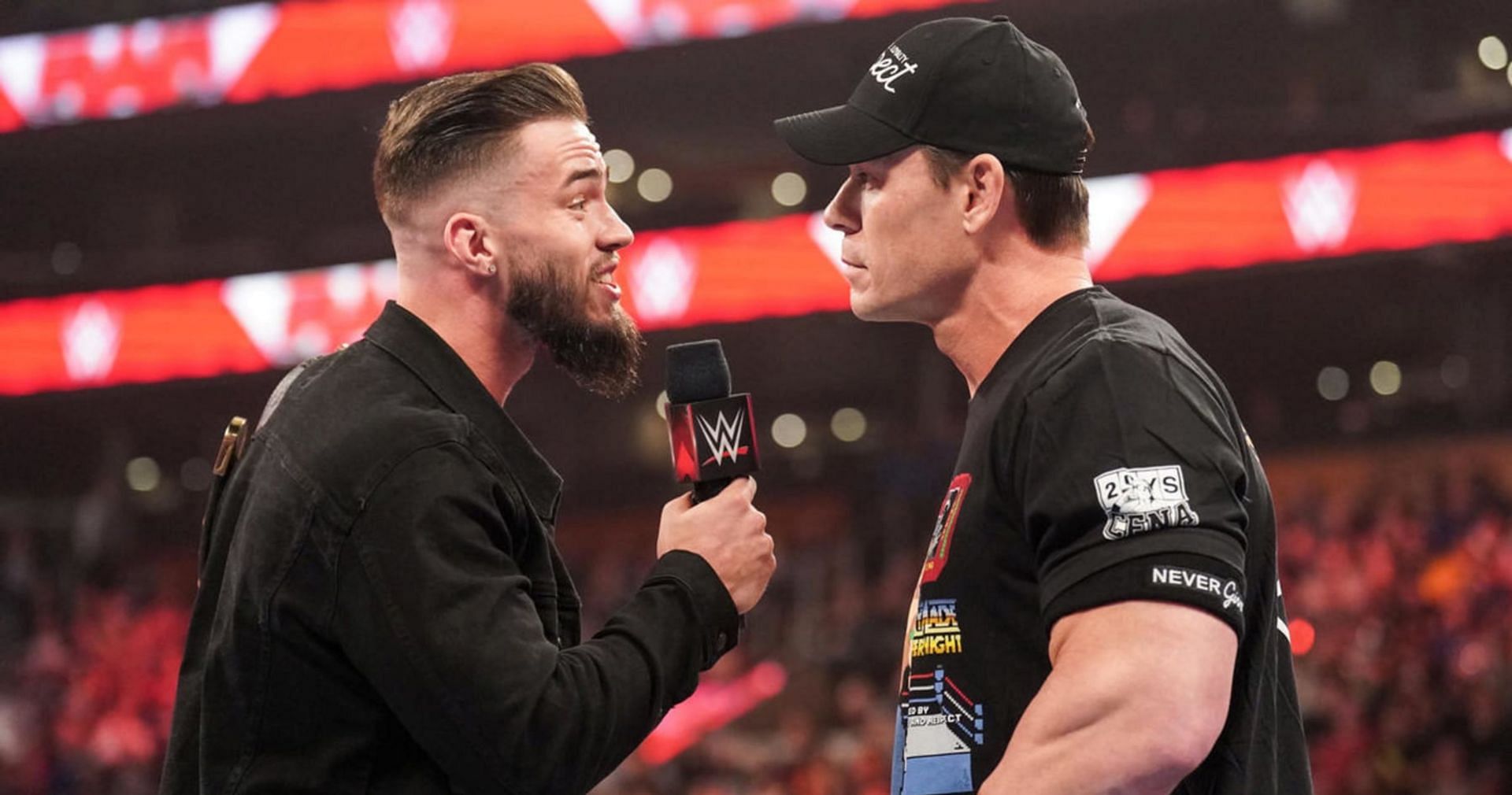 Austin Theory sent a message to John Cena on WWE RAW 