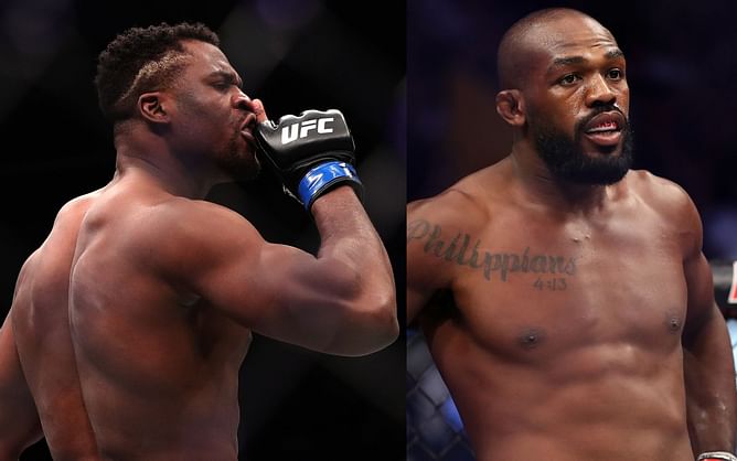 Francis Ngannou still considers himself the heavyweight champion ahead of Jon Jones title fight