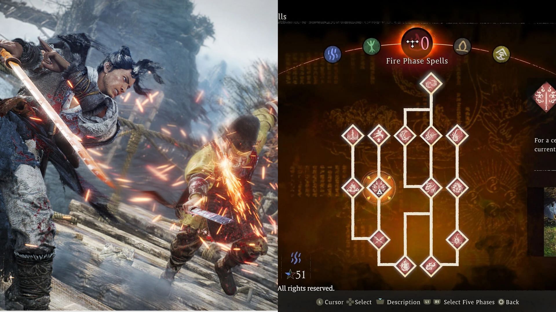 The Fire Phase Spells (image via Koei Tecmo)