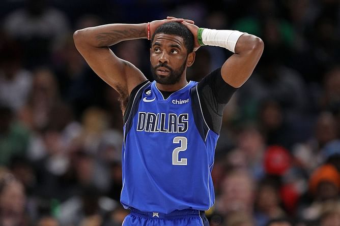 Mavericks season may be over as Kyrie Irving seen with walking boot after loss to Grizzlies