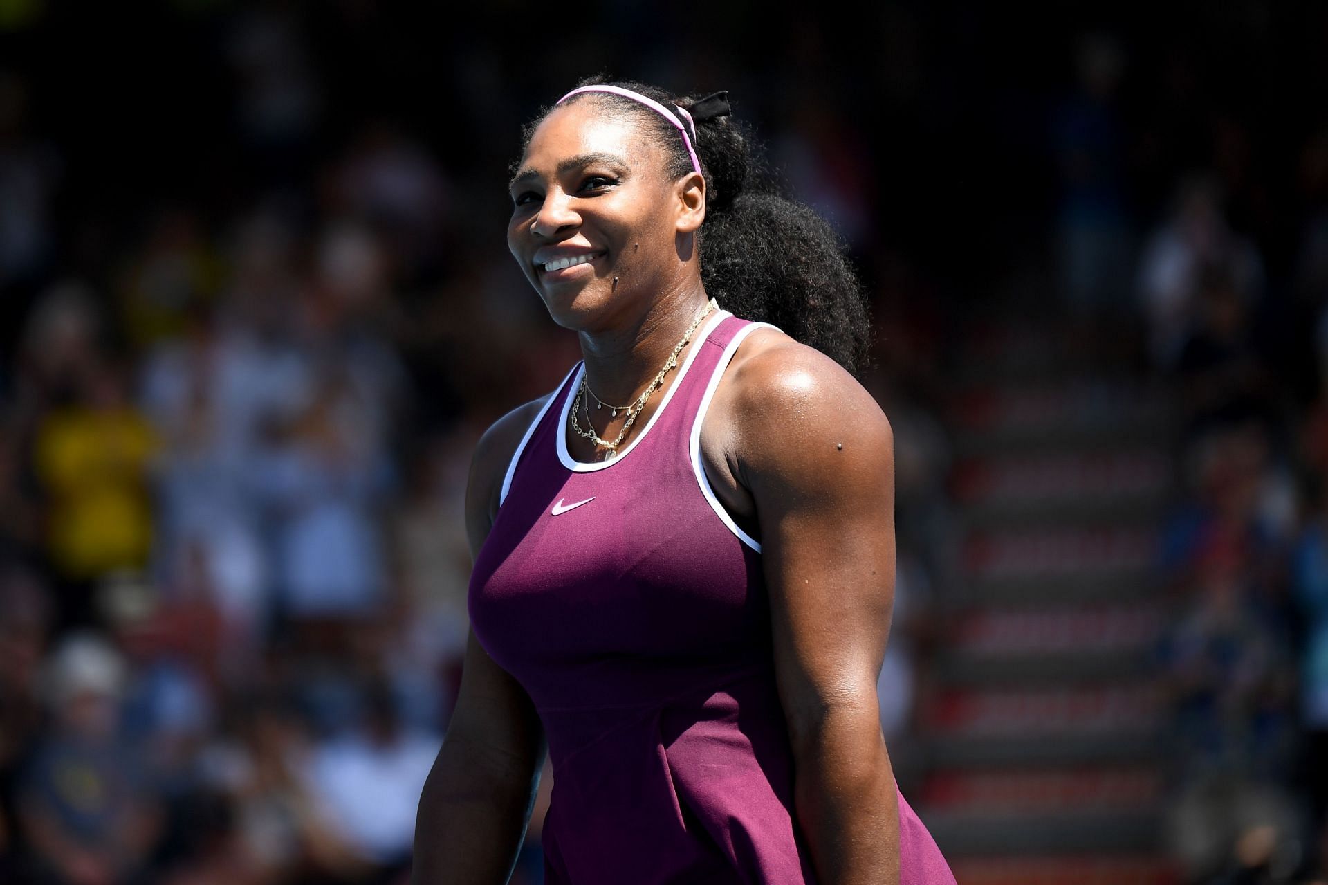 Serena Williams at the 2020 Women&#039;s ASB Classic