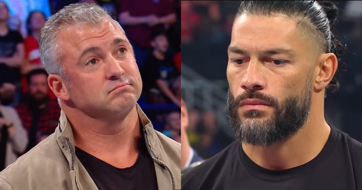 Shane McMahon and Roman Reigns.