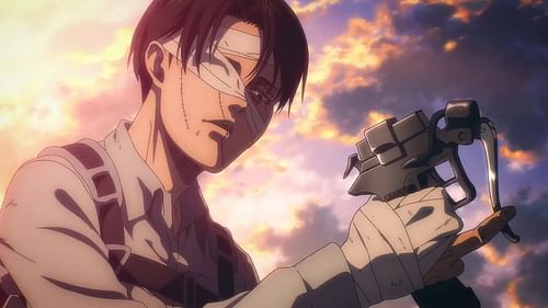 Levi Ackermann as seen in the final season of Attack on Titan (Image via MAPPA)