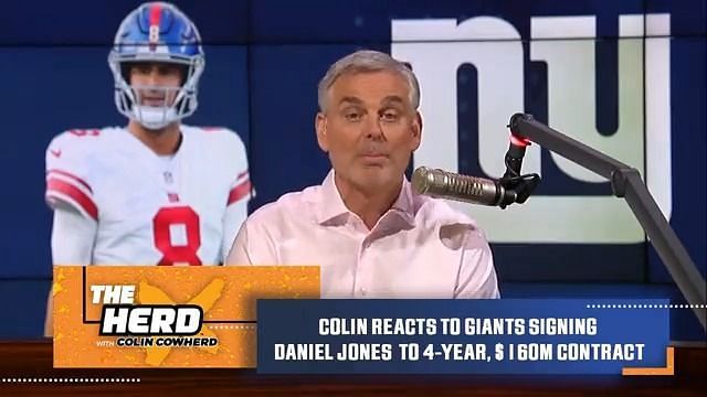 Daniel Jones's contract demands are OUTRAGEOUS #danieljones #giants #n