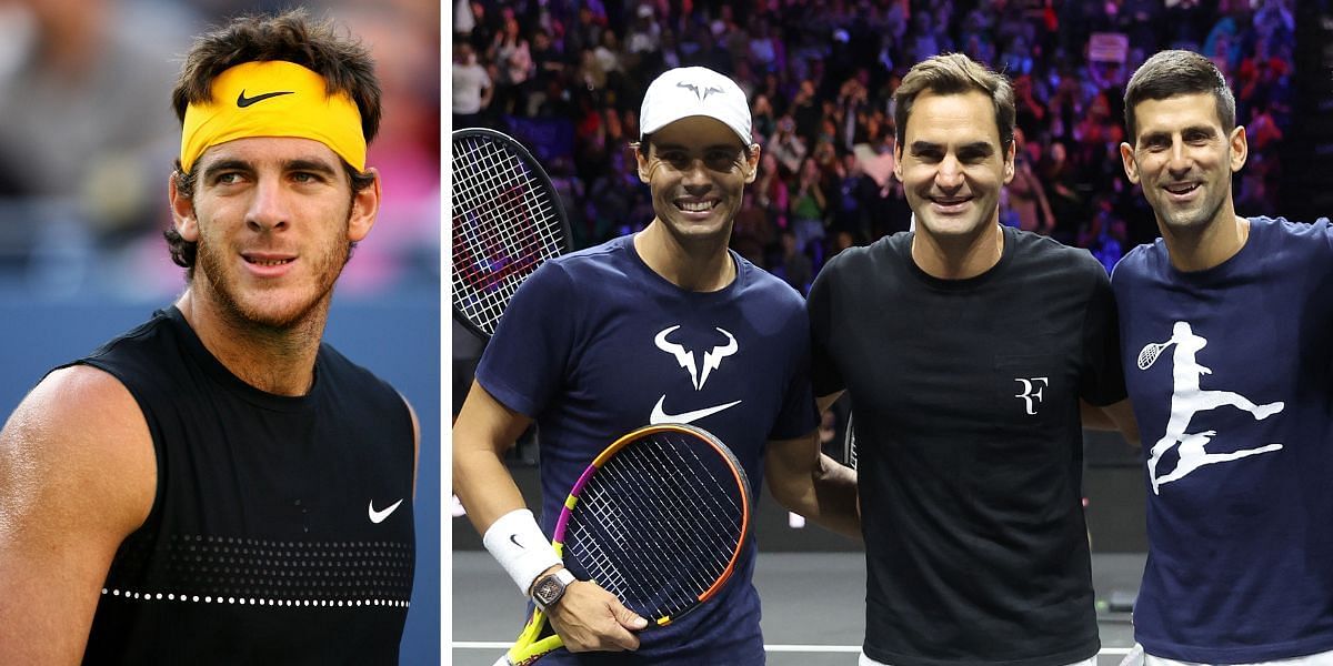 Juan Martin del Potro believes that the presence of Novak Djokovic, Rafael Nadal and Roger Federer denied him the World No. 1 ranking.
