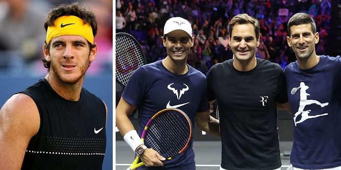 Proud of my career but I never became No. 1 because there was Federer, Nadal or Djokovic: Juan Martin del Potro