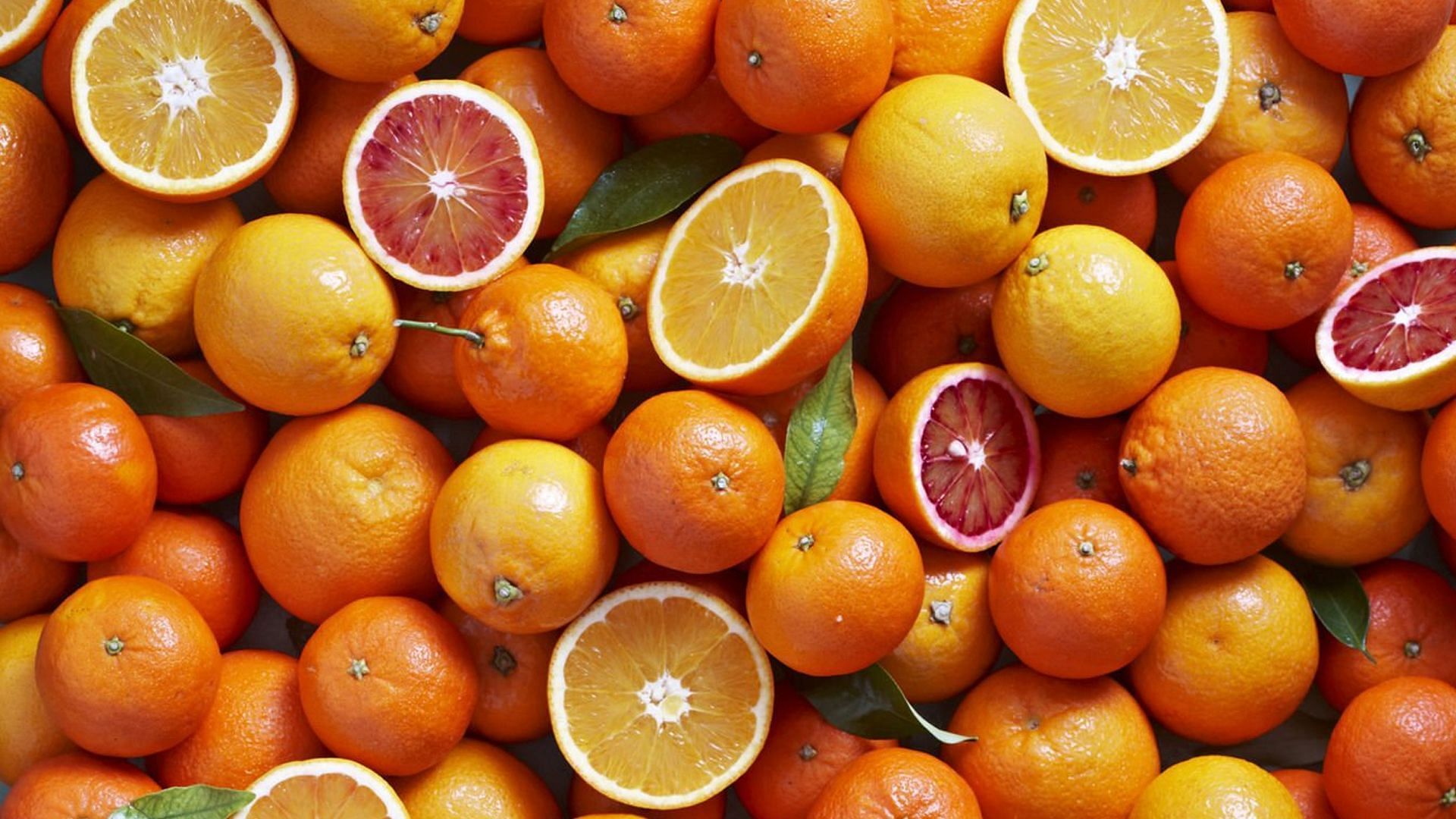 Eating oranges in the shower is a new trend going viral on TikTok (Image via Getty Images)