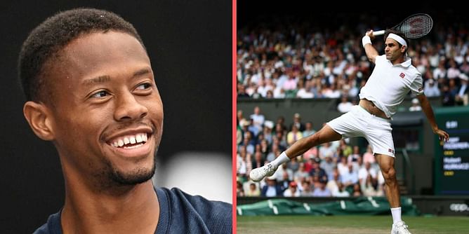 "I wanted to do it because I loved Federer, now I go to my dad, Why did you let me do that?" - Christopher Eubanks jokes about his one-handed backhand